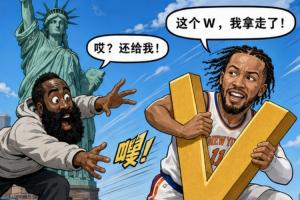 纽约购物爽呱呱 登哥开心把礼撒 钉掉一地把胎扎 才觉大头已偷家