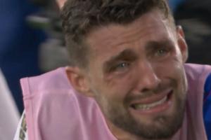 伤心欲绝！止步1/16决赛，赛后32岁科瓦契奇在球场痛哭